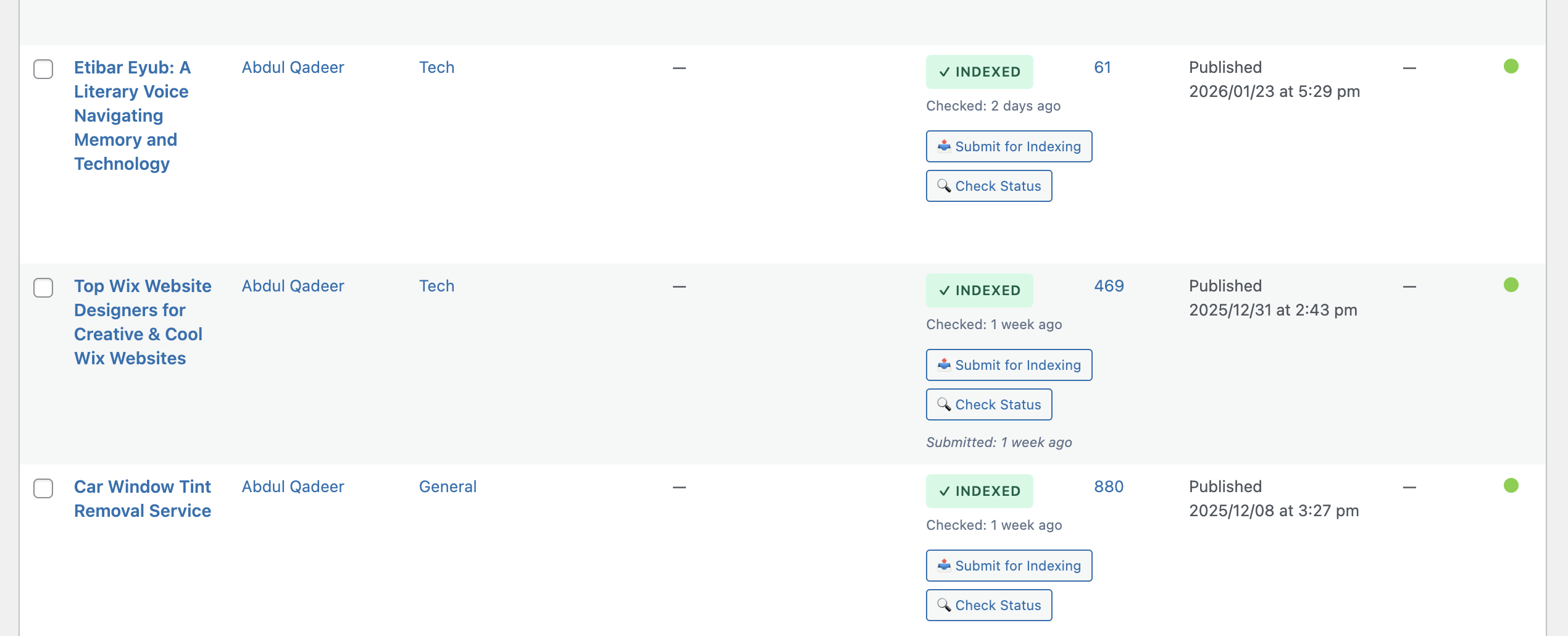 पोस्ट्स लिस्ट